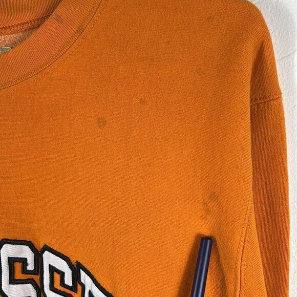 🏈 Vintage TENNESSEE VOLUNTEERS Embroidered Steve&Barry’s Crewneck Sweatshirt M - Picture 9 of 12